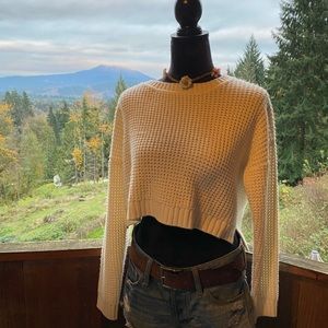Cropped sweater